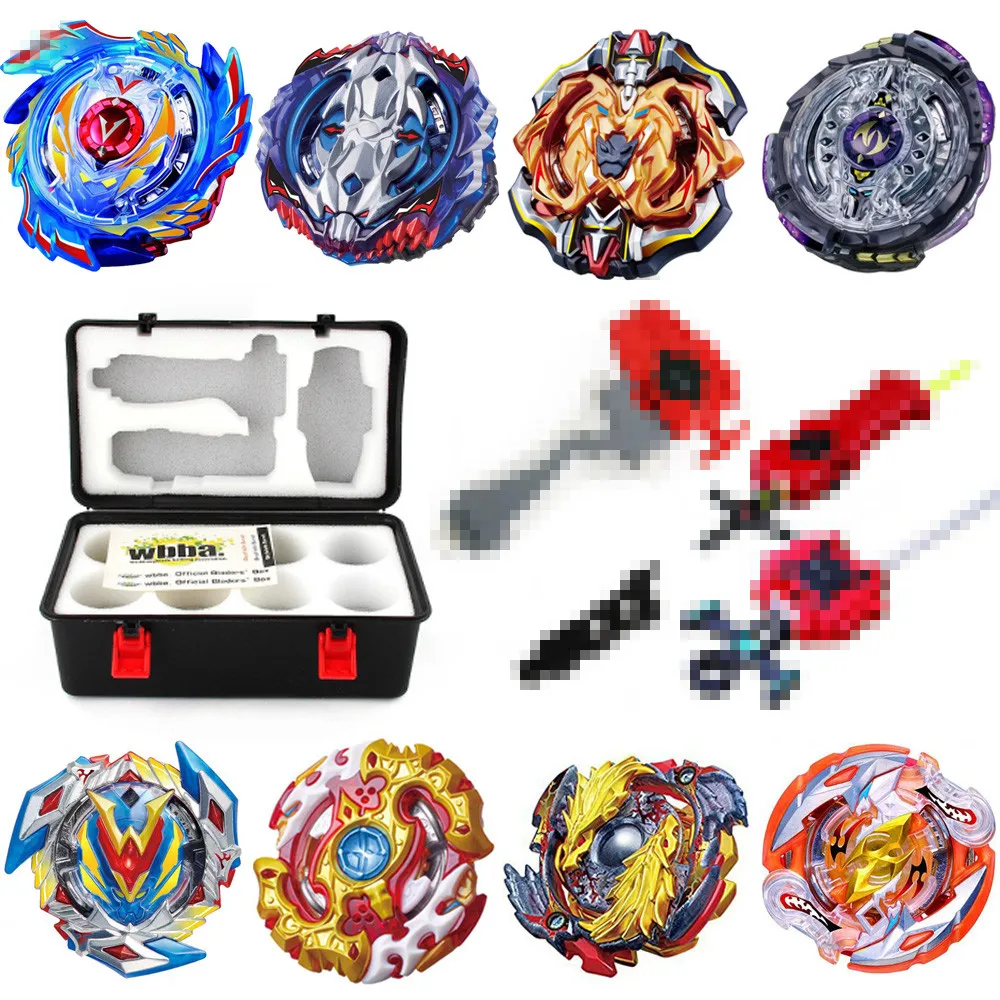 Набор топов для хранения Toupie Spinning Top Metal Fusion Toys blade мальчиков|Волчки| |