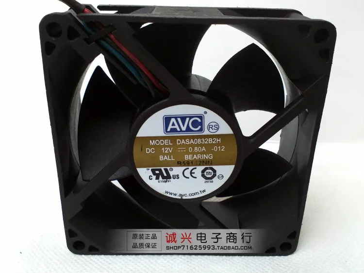 Для avc 8032 8 сервер 3 линейный вентилятор с двойным шариком 12 В 0.8a dasa0832b2h|ball nylon|fan
