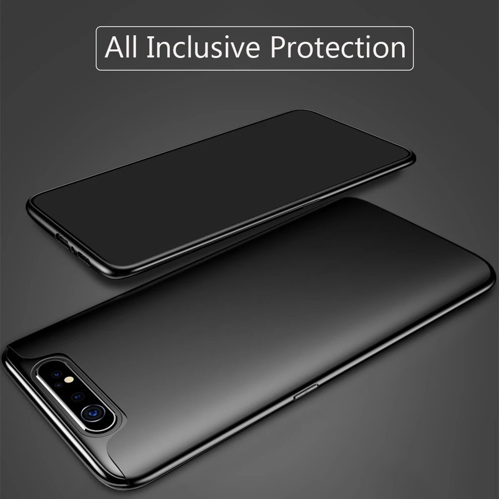 Lainergie для Samsung Galaxy A80 простой однотонный Матовый Мягкий силиконовый чехол на