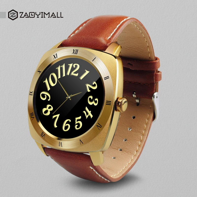 Zaoyiexport dm88 Смарт-часы круглый bluetooth SmartWatch Поддержка сердечного ритма Мониторы для
