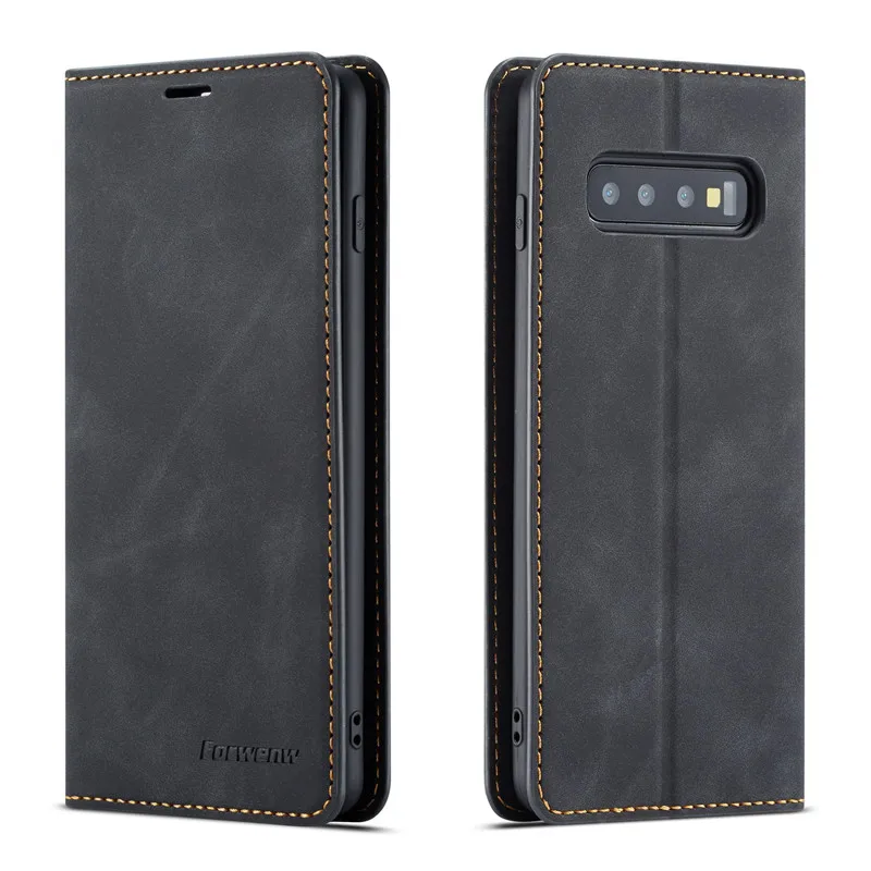 Для samsung 5G S10 S10e S9 S8 S7 A8 A6 A7 A10 A20 A30 A40 A50 A60 A70 A80 A20e J6 J4 Plus Note 10 флип-чехол кошелек Чехол кожаный чехол