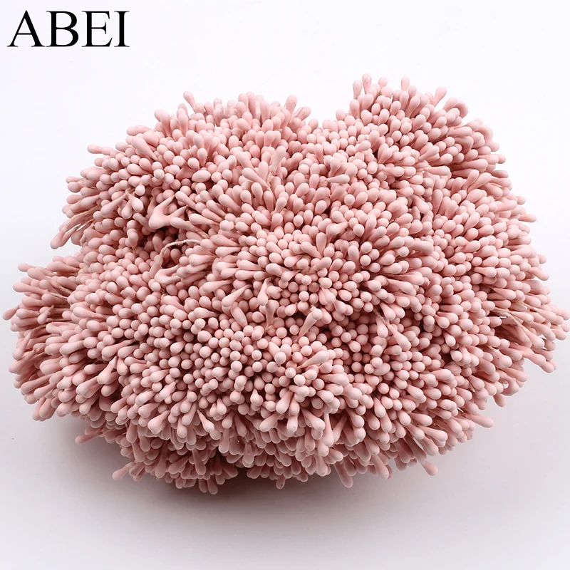 400pcs 2mm Matte Mini Flower Stamen Pistil Artificial Flowers Accessories DIY Wedding Cake Top Scrapbooking Cards Decoration | Дом и сад