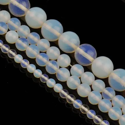 Бижутерия STENYA bijoux 8 мм белая Подвеска для ювелирных изделий бусины россыпью