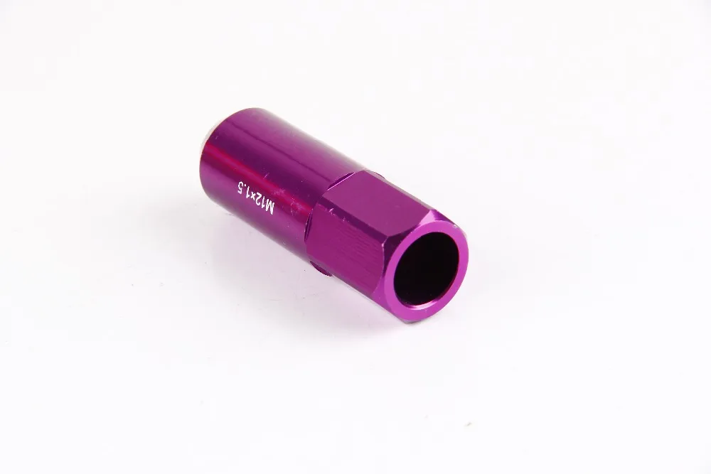 Новый продукт высокого Количество Length60MM P12x1.5 P12x1.25 20 штук колеса гайки |