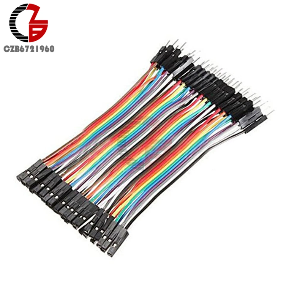 Гибкий 40 контактный 10 см кабель Dupont соединительный провод с разъемом для Arduino|cable