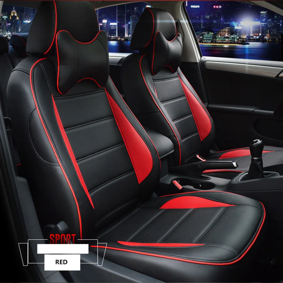 Автомобильный кожаный чехол для kia sportage 4 cerato k3 carnival rio k2 3 4 оптимальные аксессуары Чехлы для автомобиля
