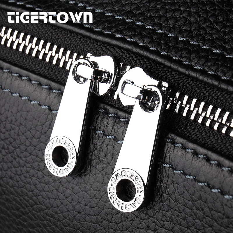 Мужские сумки тоуты TIGERTOWN из натуральной воловьей кожи большая дорожная сумка