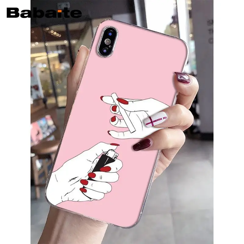 Babaite заклинания Луны макияж шаблон замечательный популярный чехол для телефона