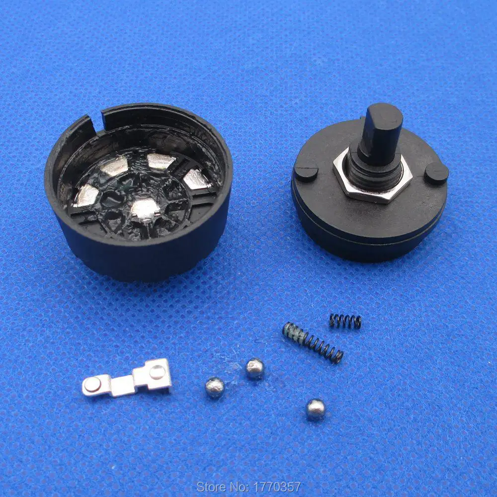 2 pcs new high quality 3 4 gear 5 6 7 with knob cap rotary switch 6A 250V power | Обустройство дома