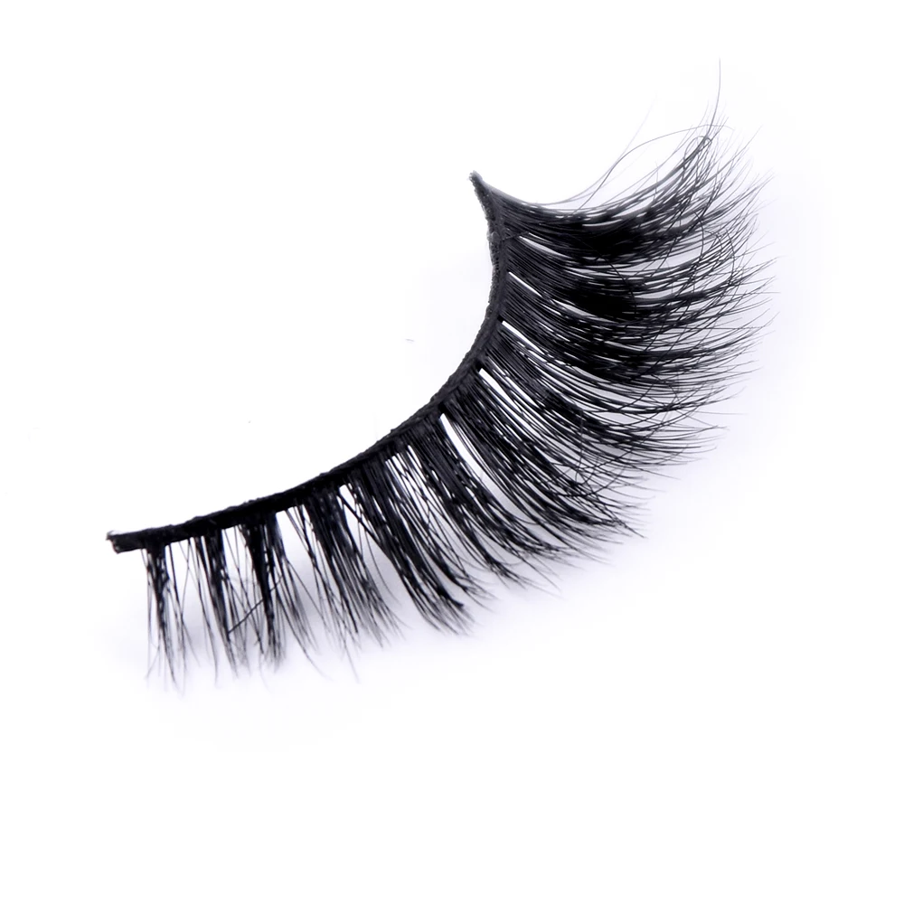 Блестящие 3D ресницы для строительства накладные длинная полоса 100% ручной работы