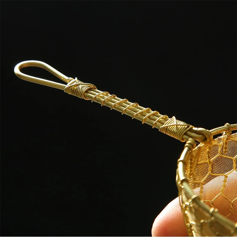 1pcs Fine Copper Bar Cocktail Strainer Handcrat Conical Sieve Great For Removing Bit From Juice Julep | Дом и сад