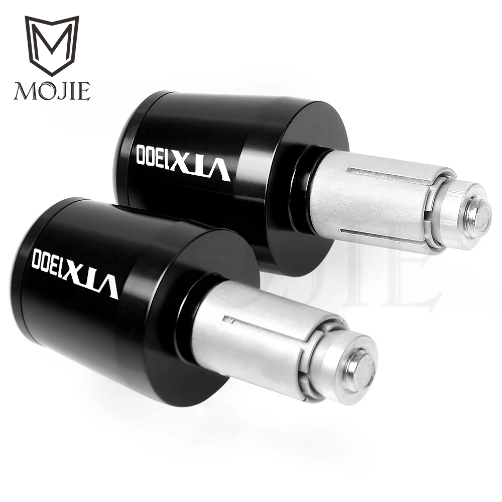 Motorcycle Accessories 7/8&quot 22MM Handlebar Hand Grips Handle Bar End Cap For Honda VTX1300 VTX 1300 C Retro 2003-2010 2004 2005 |