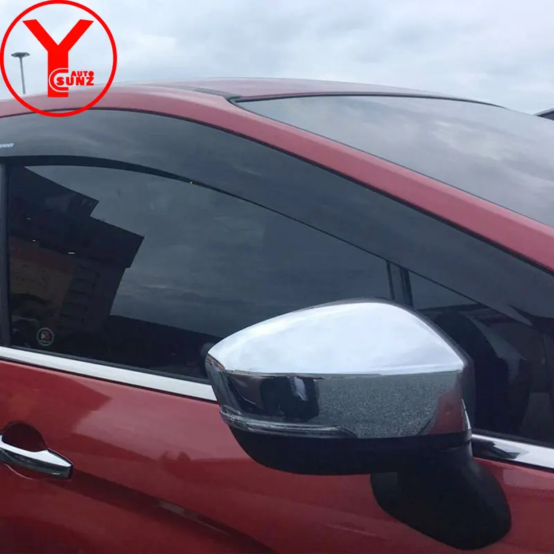 Хромированные зеркала заднего вида для Mitsubishi xpander, зеркало для стайлинга автомобилей, автозапчасти, аксессуары для xpander YCSUNZ