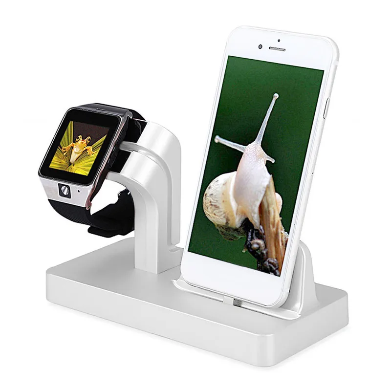 2 в 1 зарядная подставка Usb зарядное устройство для Apple Watch IWatch Series 3 IPhone 5 5S SE 6 6S 7 8 X
