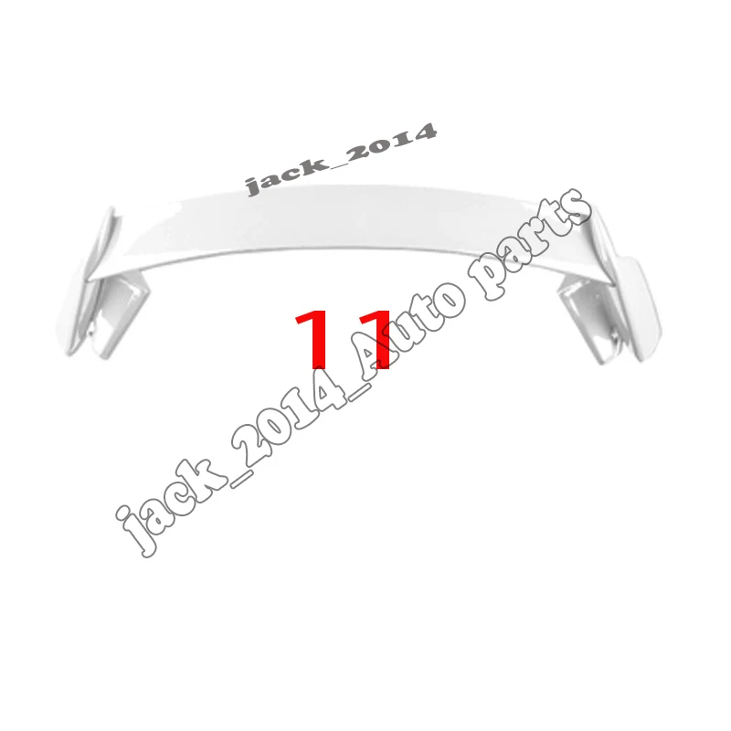 White Для Honda Civic type-R хэтчбек краска задний спойлер, крыло, багажник - Цвет: White