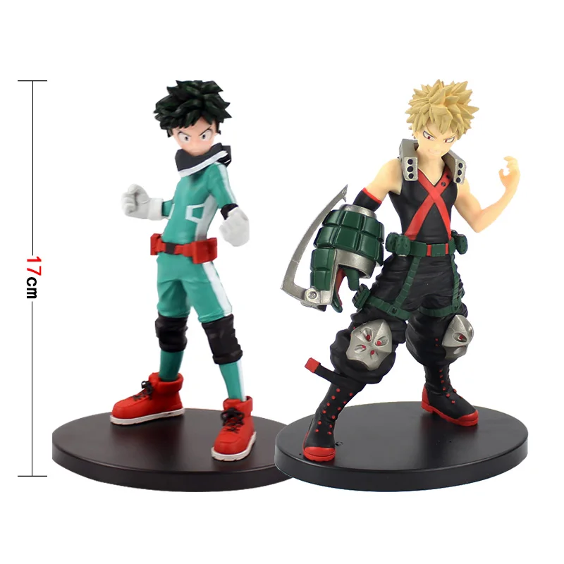 C opp bag Мой герой Academy DXF фигурка мидория изуку Bakugou катсуки боку нет герой научная Коллекция Модель фигурные игрушки подарок 15 см - Цвет: C opp bag