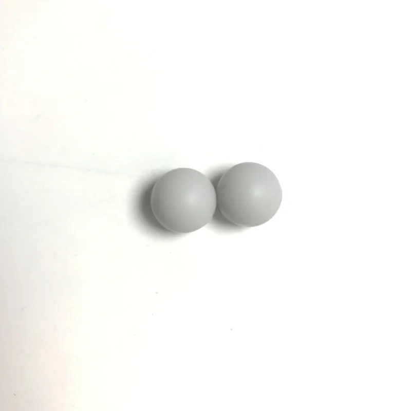 light grey 10 мм 1000 шт Силиконовые Ожерелья s бусины для прорезывания зубов набор колье DIY BPA бесплатно силиконовые детские Прорезывания Зубов Бусины Оптом - Цвет: light grey