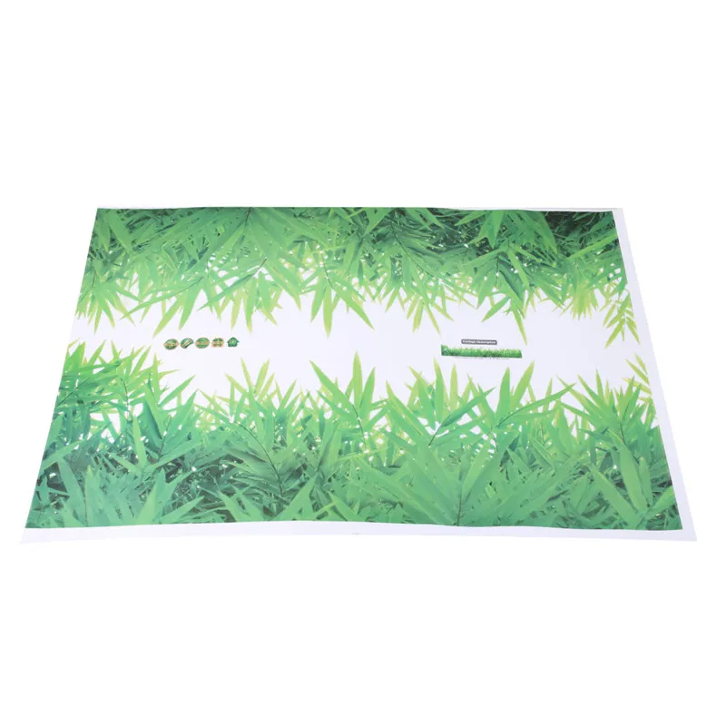 3D Fresh green grass baseboard ПВХ настенные наклейки на плинтус для детской гостиной спальни
