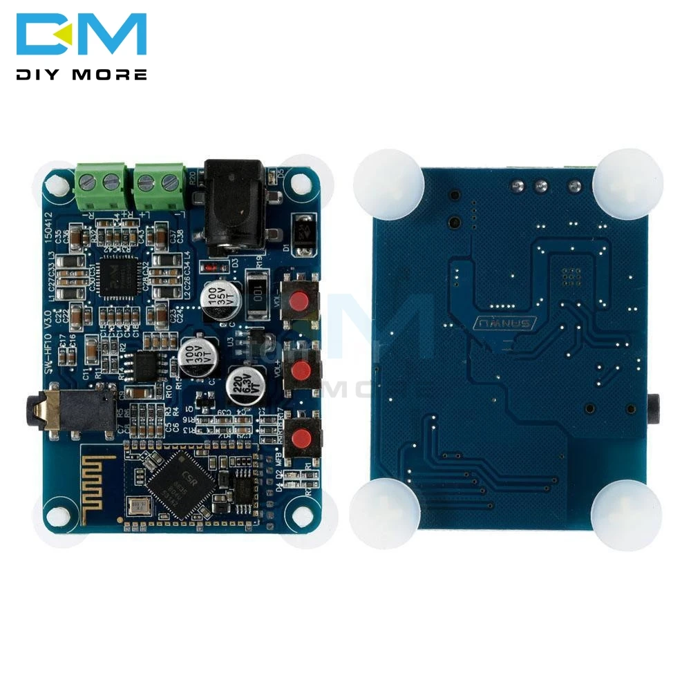 DC 12V Bluetooth 4 0 PAM8610 Аудио приемник стерео усилитель плата 10 Вт 2X10W модуль