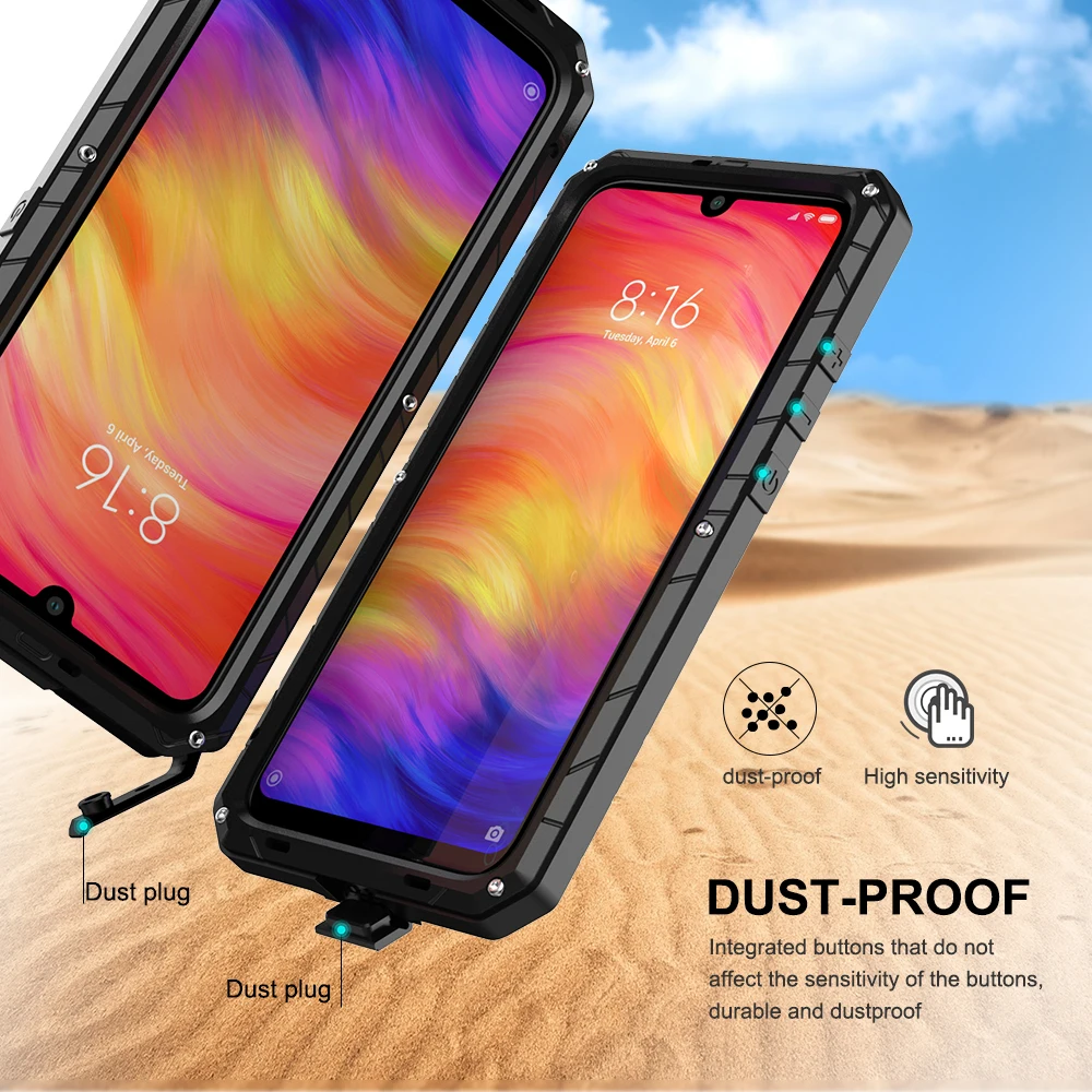 Чехол-накладка для Xiaomi Redmi K20 Note 7 8 Pro из закаленного стекла |