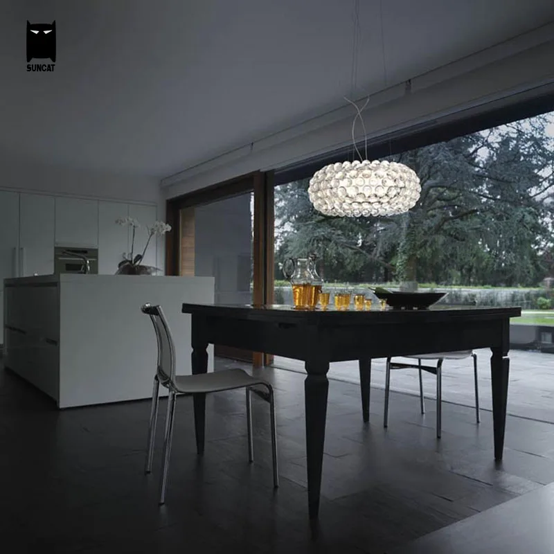 35/50/65 см кабош шар подвесной светильник современный Foscarini Lustre Avize Luminaria дизайн