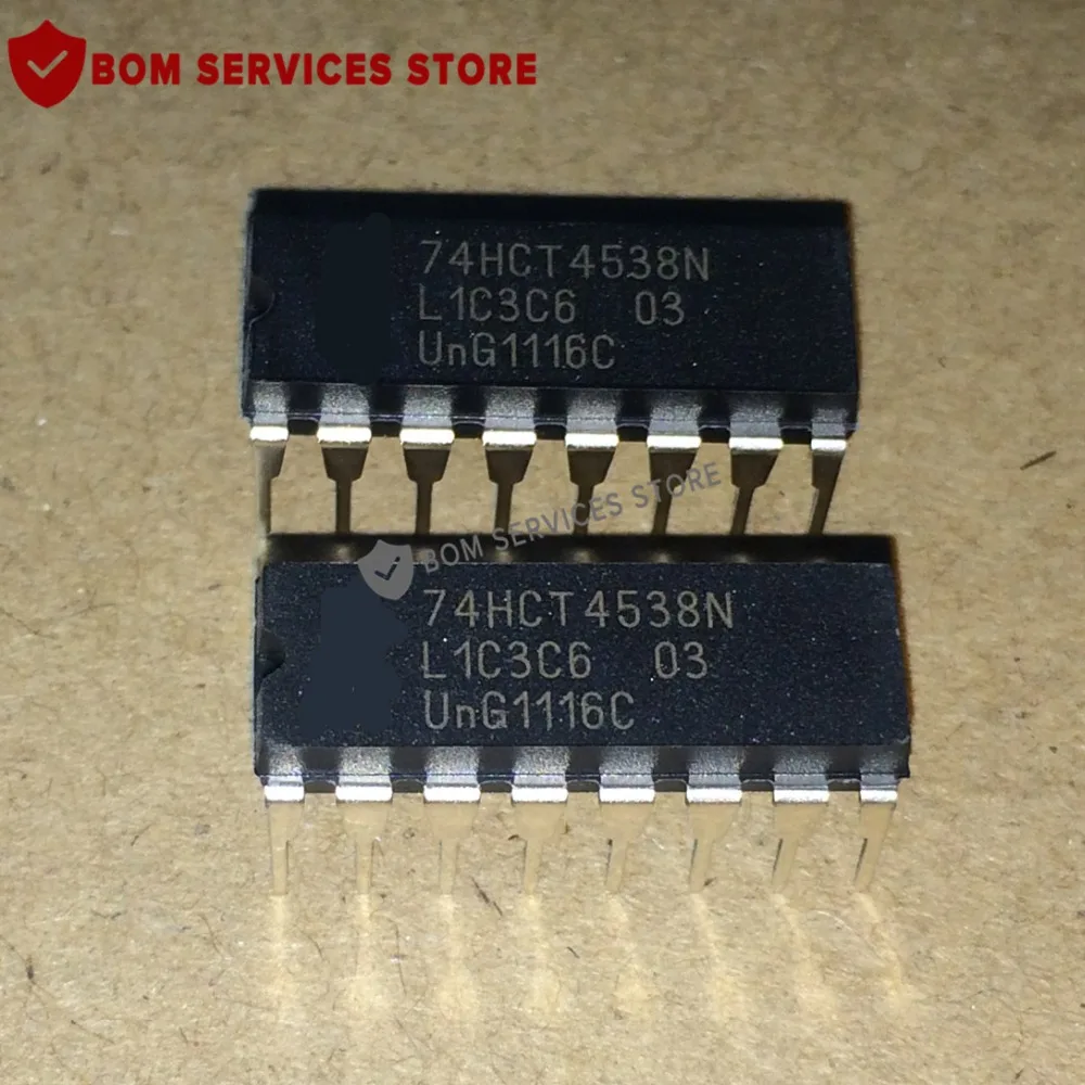 

20шт 74HCT4538N моностабильный мультивибратор двойной 16-Контактный PDIP IC