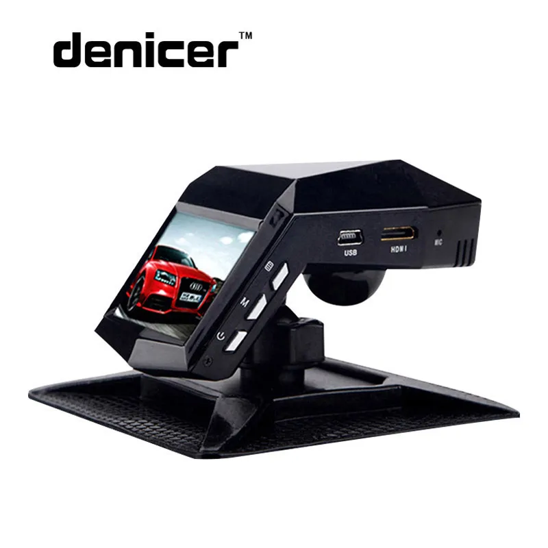 Denicer Автомобильный видеорегистратор ручная камера Full HD 1080P 30fps Dash 170 градусов