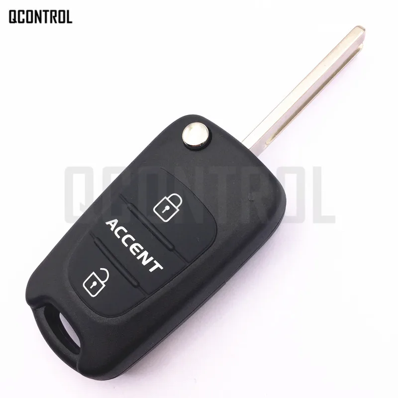 Автомобильный Дистанционный ключ QCONTROL 433 МГц для HYUNDAI Accent RKE-4A01 или RKE-4A02