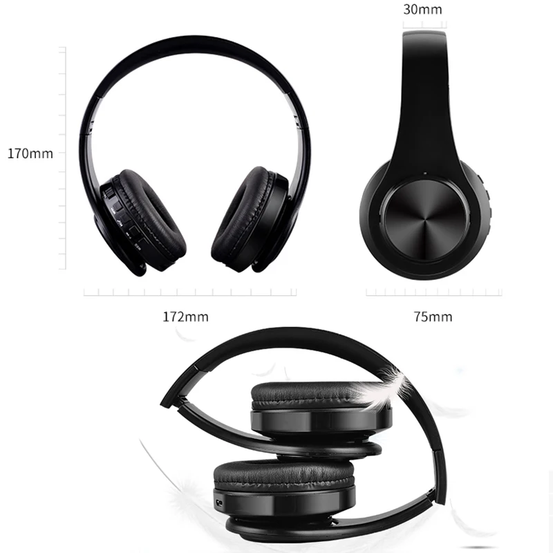 Беспроводные Bluetooth наушники для LG K4 K7 K8 K10 2017 2018 G4 G5 G6 G7 ThinQ Q6 X Power 2 складные