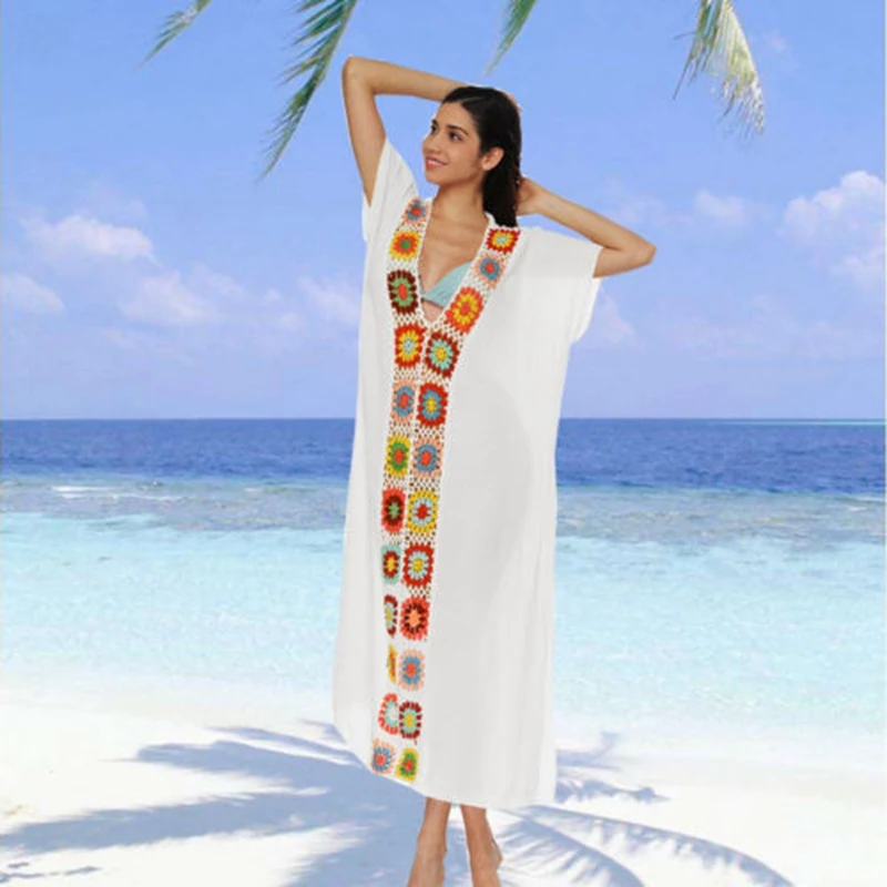 2018 горячие новые женские летние купальные костюмы V Neck Свободные крючком