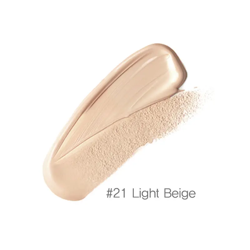 21 Light Beige Лучшая корейская косметика для губ Чистый хлопок идеальное покрытие BB крем SPF50+ PA+++ 30 мл отбеливающий крем ню макияж консилер изоляция - Цвет: 21 Light Beige
