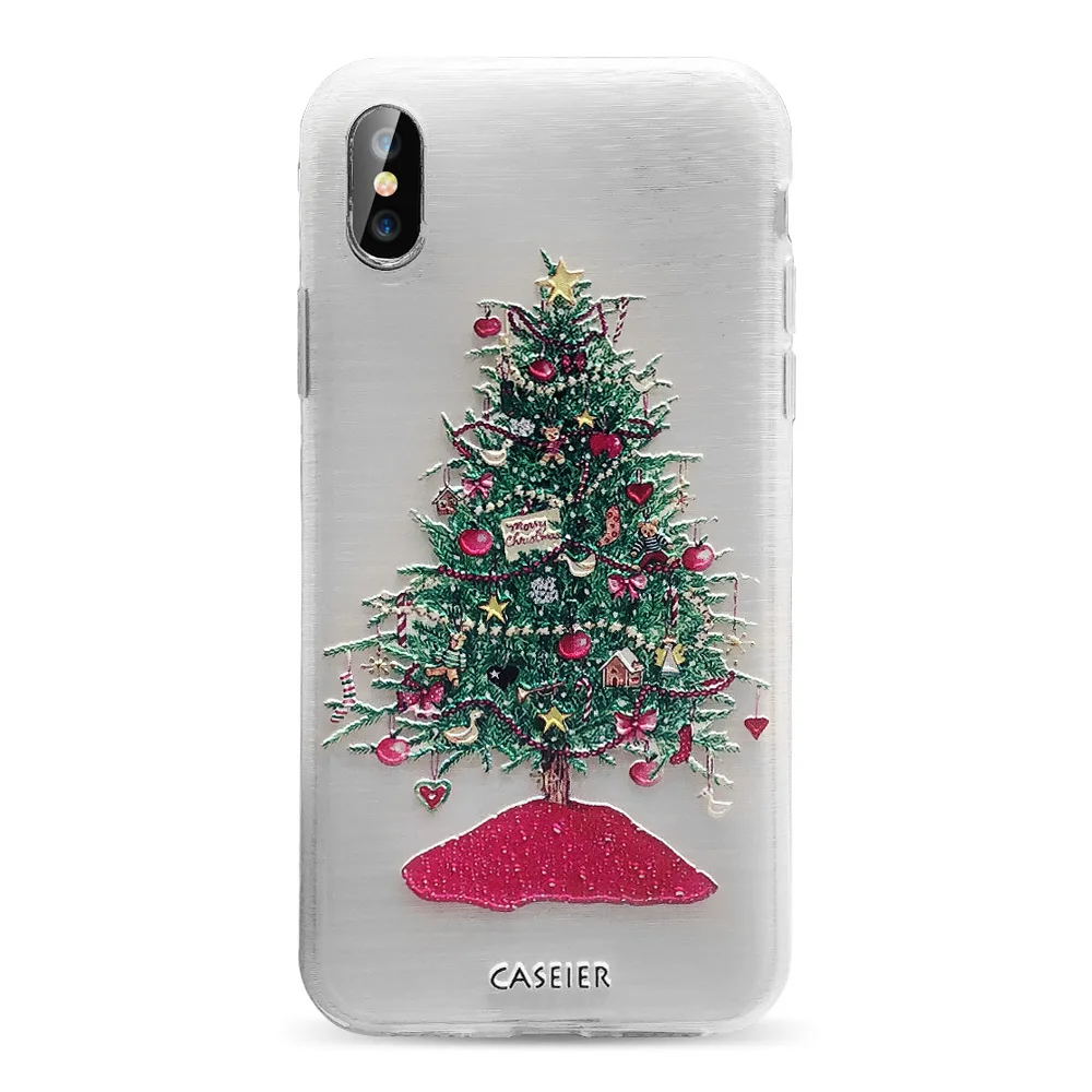 Christmas Tree 1 Чехол IER, чехол для телефона huawei P20 Lite P9 Honor 10 9, новогодний чехол для huawei P9 P20 Lite, чехол, аксессуары - Цвет: Christmas Tree 1