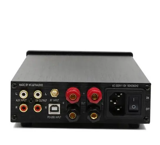 FX-AUDIO M-200E HiFi 2,0 цифровой аудио Bluetooth усилитель для наушников 120 Вт* 2 Вход USB/SD/RCA/FLAC 24 бит/192 кГц AC110-220V OLEDpg