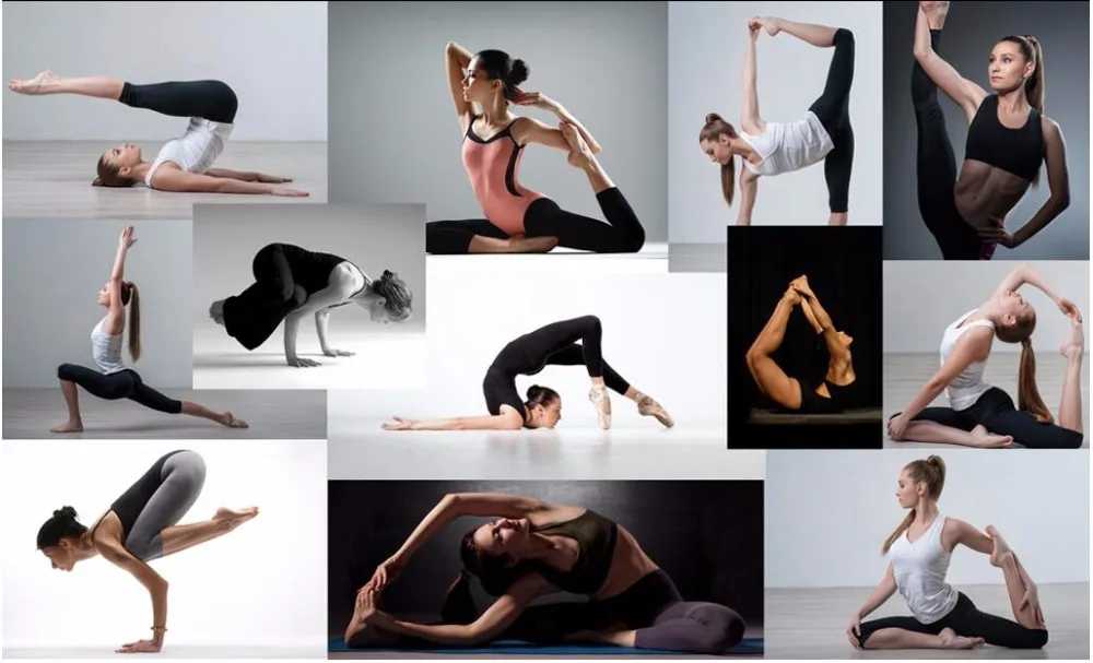 Custom mural 3d room wallpaper Yoga fitness club background wall decoration painting murals for 3 d | Обустройство дома