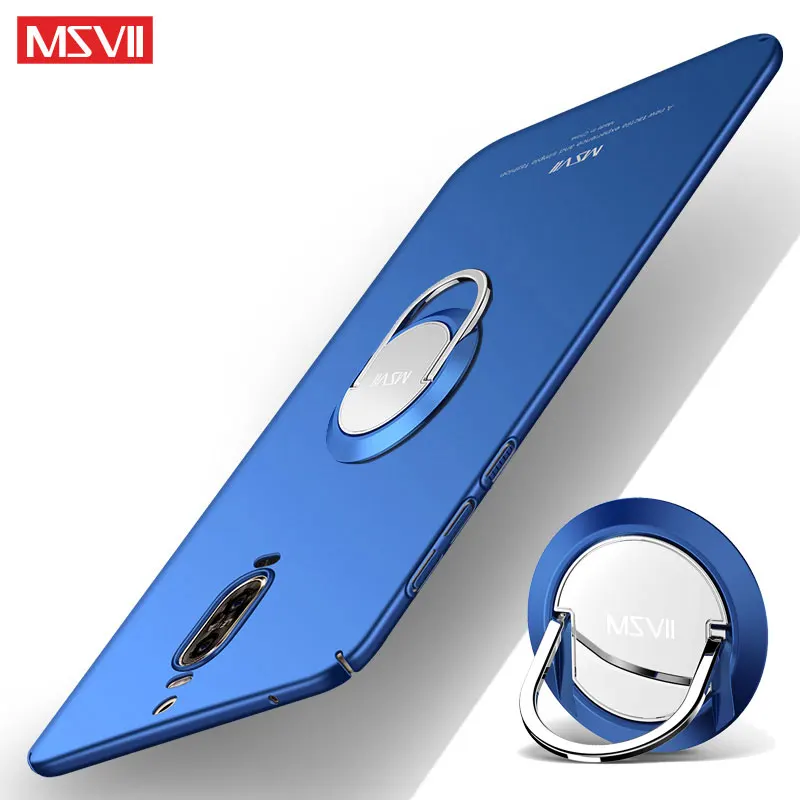 Чехол для Huawei Mate 9 Pro Чехол MSVII палец кольцо тонкий компьютер матовый Coque чехол для Huawei Mate 9 держатель чехол для Huawei Mate 9 Pro