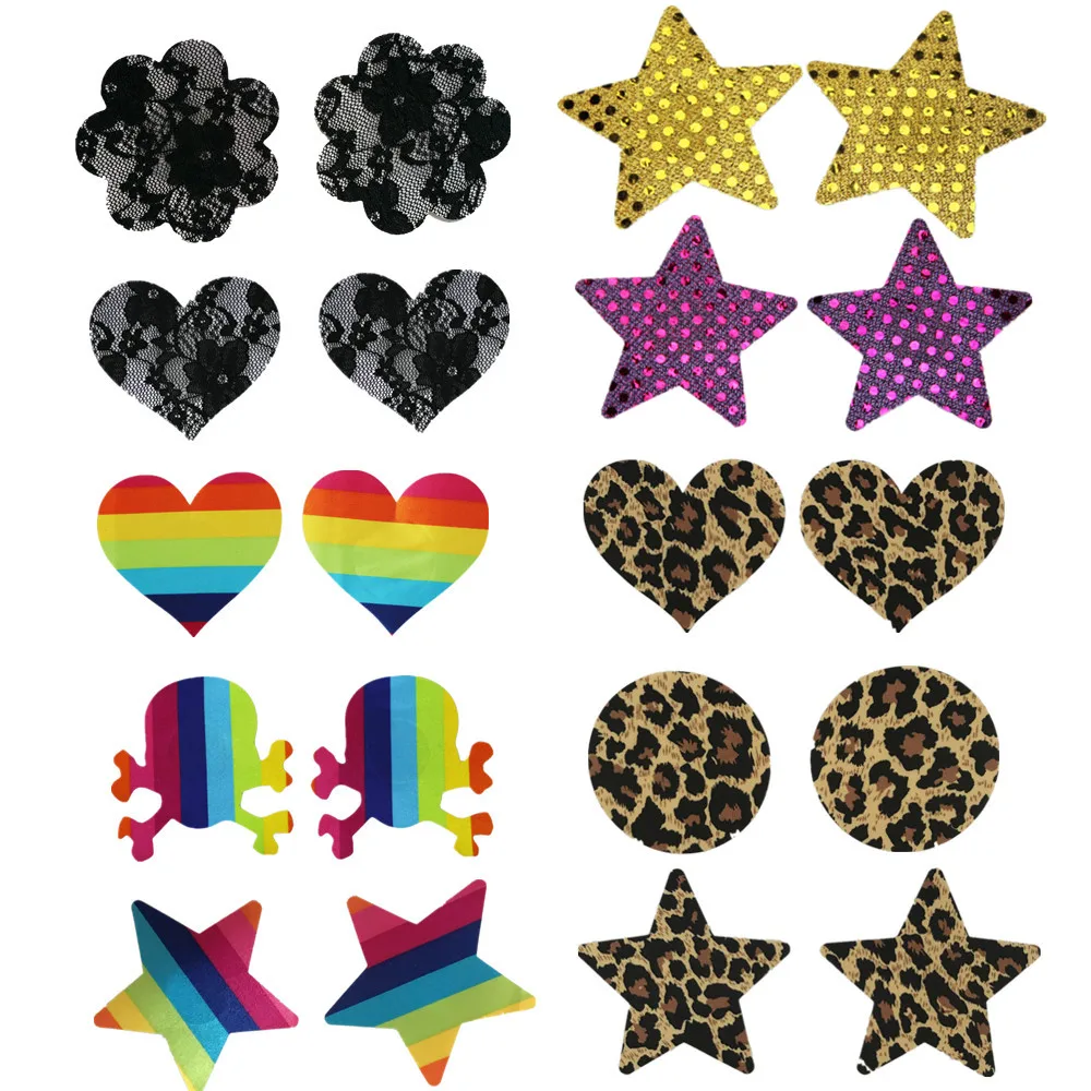 20 пар/лот женские сексуальные элегантные полозоченные Броши латексные ниппели