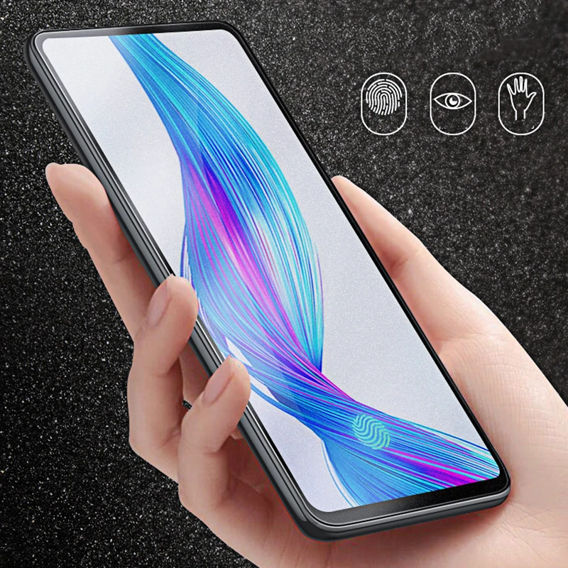 Exunton для OPPO Realme X Lite 2.5D 9H полное покрытие матовое закаленное стекло Защита от