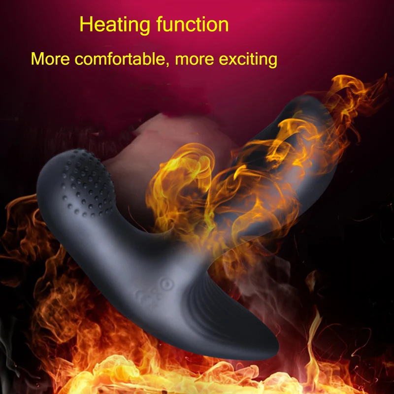 Yeain Intelligent Heating Anal Butt Plug Sex Toys for Men Gay Wireless Remote Control Prostate Massage Double Motor Vibrator | Красота и