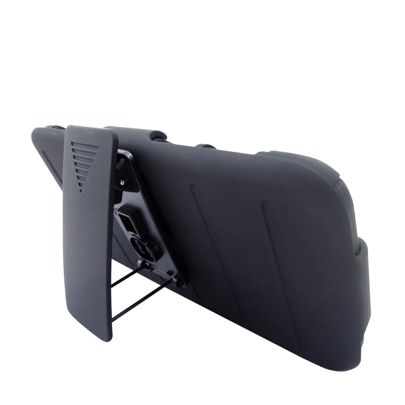 Heavy Duty противоударный комбо hybrid PC Силиконовые зажим для ремня-кобуры прочный