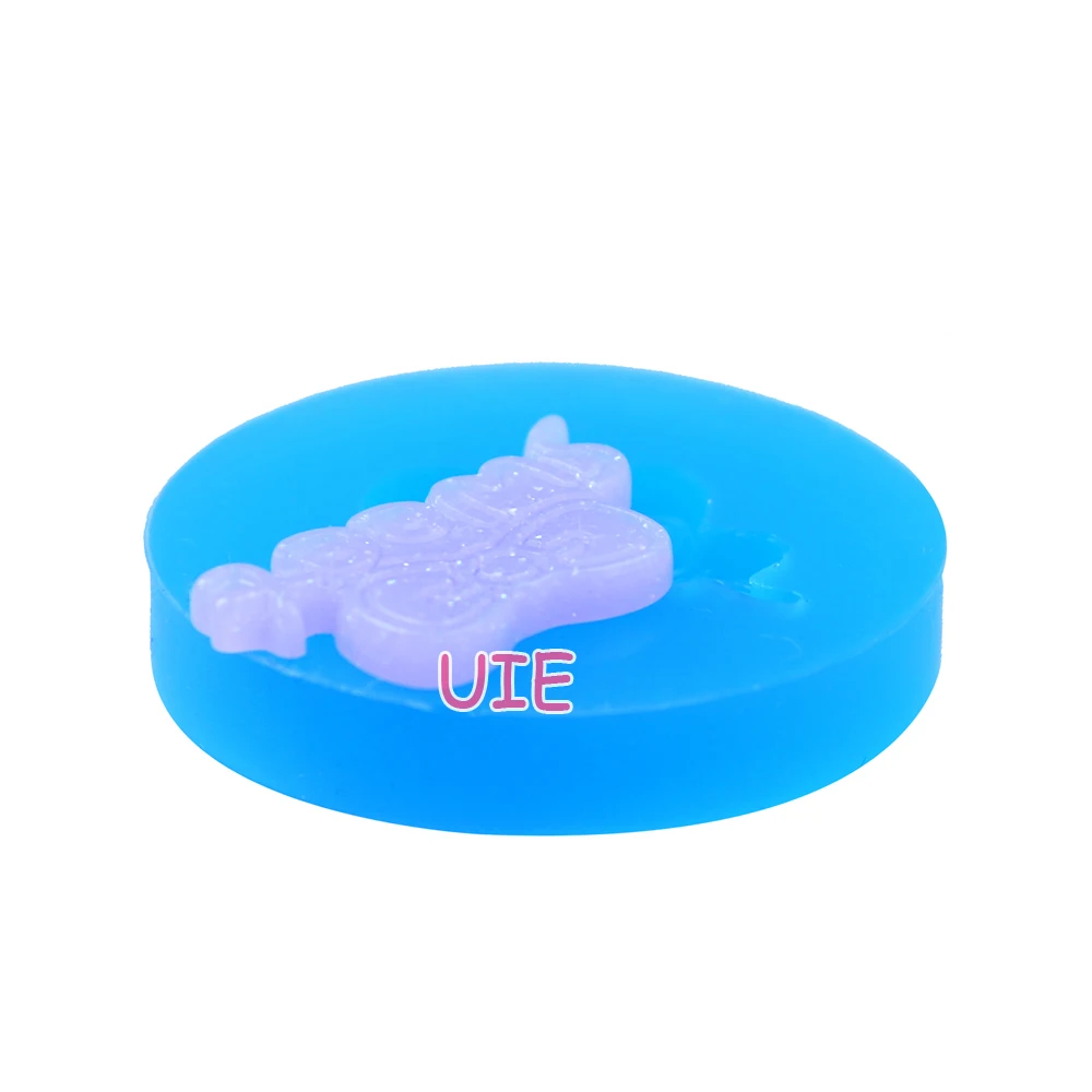PYL740U 25.2mm SWEET Bow Silicone Mold - for Fondant Cupcake Topper Candy Chocolate Baking Tools Cookie Biscuit Resin Clay | Дом и сад
