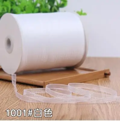 Wihte ширина 6 мм 10 метров Длинная лента из органзы для украшения вечеринки дома свадьбы упаковки подарков Рождественская лента для скрапбукинга рукоделия Wihte ширина 6 мм 10 метров Длинная лента из органзы для украшения вечеринки дома свадьбы упаковки подарков Рождественская лента для скрапбукинга рукоделия