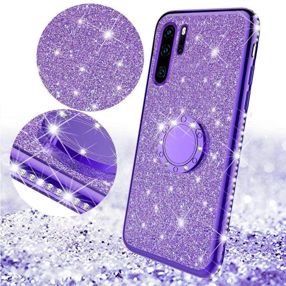 Алмазный чехол для huawei P30 P20 P10 Pro Lite чехол для huawei mate 20 10 30 Pro Lite 20 X Honor 10 lite 8X 7X 9X блестящий чехол