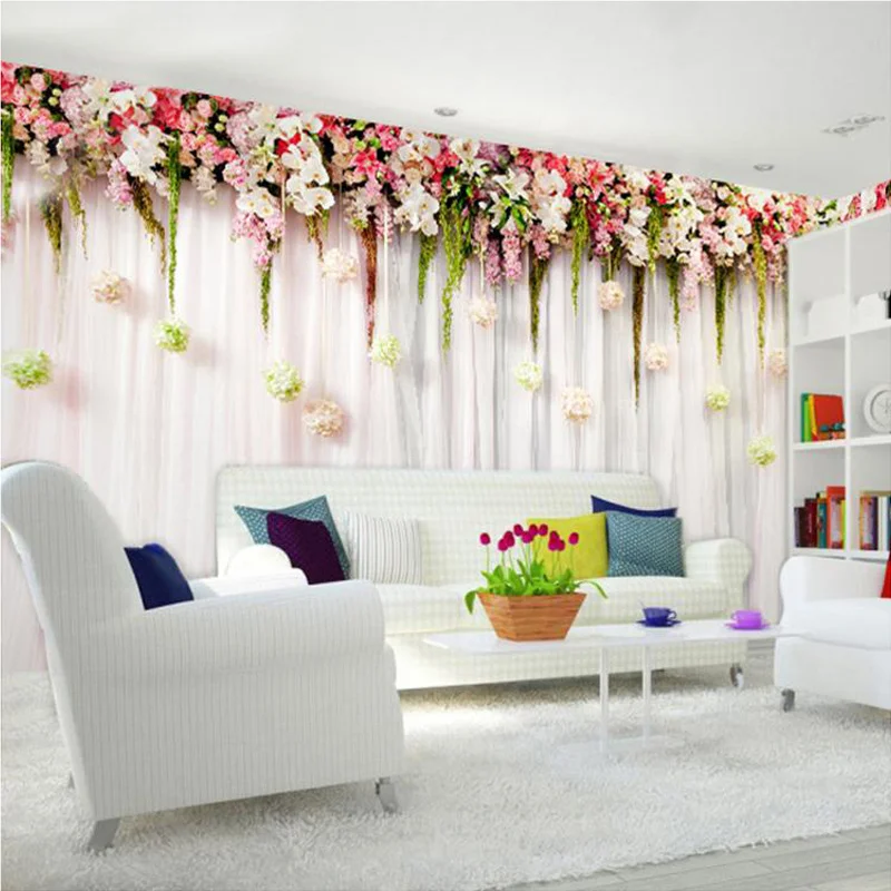 Custom Photo Wallpaper 3D Stereoscopic European Pastoral Non-woven Mural Bedroom Living Room Background Home Decor | Обустройство
