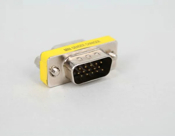 Адаптер преобразователь для мужчин и женщин 20 шт./лот VGA/SVGA 15Pin D Sub DB15 HD15 VGA|vga male to