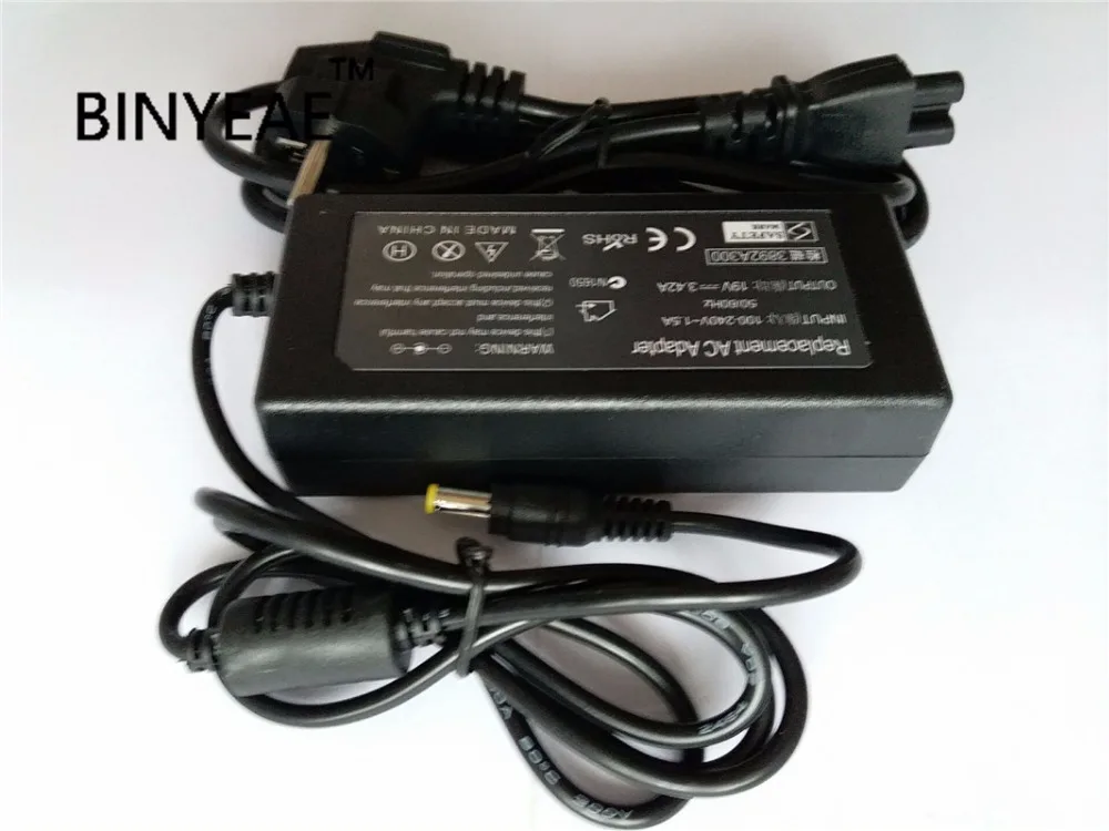 

19v 3.42a AC Power Supply Adapter Charger Cord for Acer Aspire 5520-5901 5520-5908 5520-5912 5520-5928 5520-7416 5530-5824