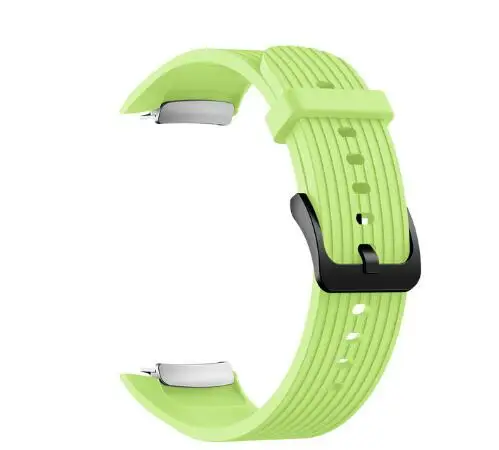 Сменный ремешок для наручных часов браслет для samsung gear Fit 2 Pro ремешок спортивный силиконовый ремешок для samsung Fit 2 Strap ремешок - Цвет ремешка: green