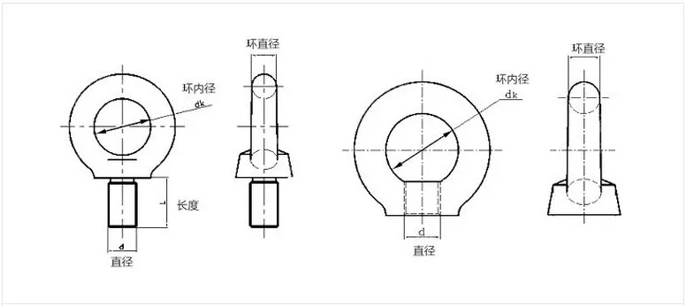 DIN580 M3 M4 M5 M6 M8 M10 болт 304 нержавеющая сталь морской подъемный винт кольцо Петля отверстие для кабельного каната окуляр
