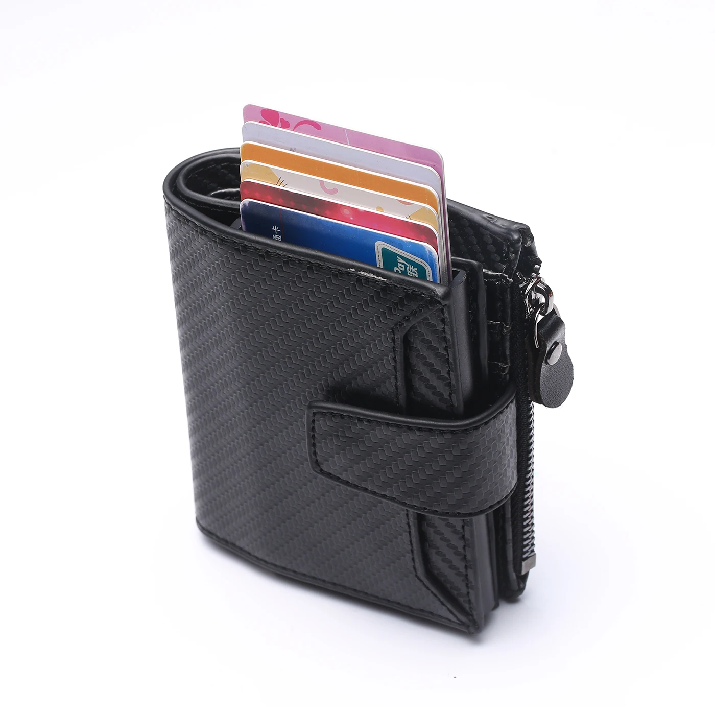 ZOVYVOL, новинка, мужской Rfid кошелек, кредитный держатель для карт, стикер, визитная карточка, карман для монет, наличные, держатель для карт, металлический держатель для карт, защита