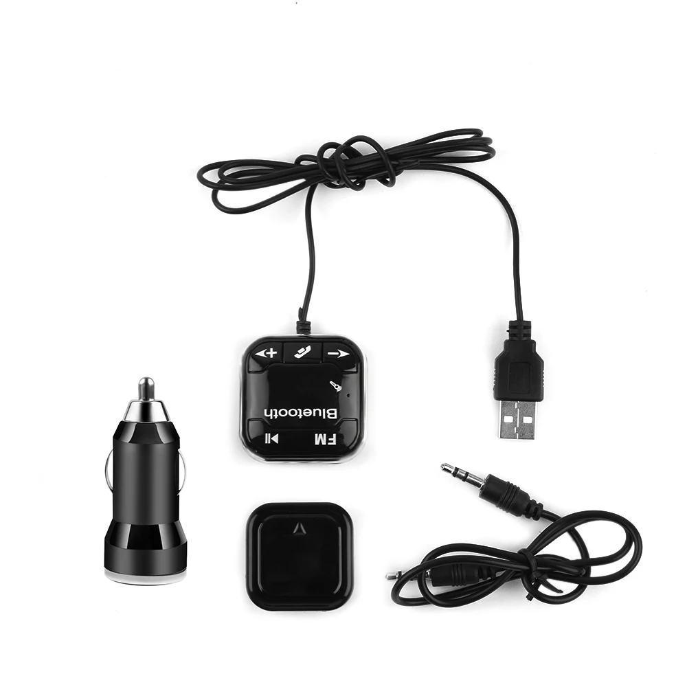 Магнитный автомобиль Зарядное устройство комплект Беспроводной Bluetooth SD FM