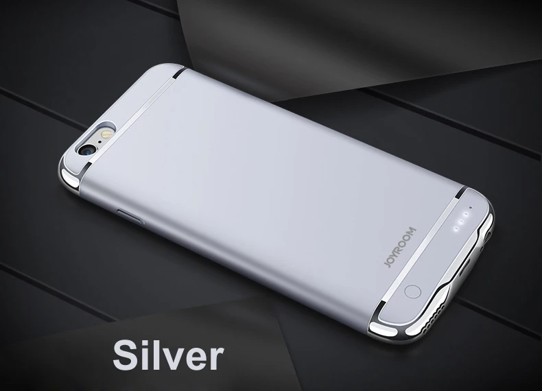 Перезаряжаемая Внешняя резервная батарея чехол для iPhone 6 6s Plus power Bank зарядное